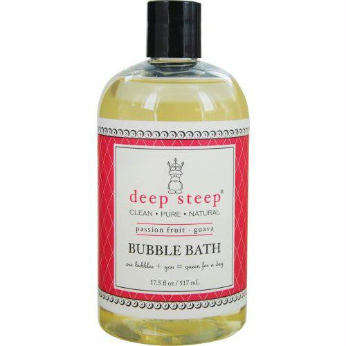 Deep Steep Bubble Bath - Passion Fruit - 17.5 oz