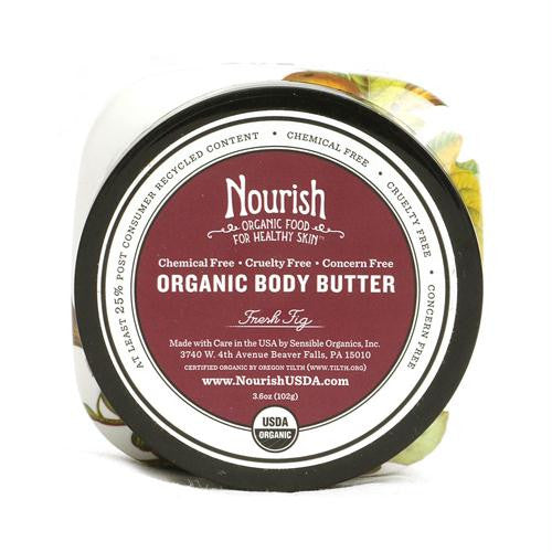 Nourish Organic Body Butter Fresh Fig - 3.6 oz