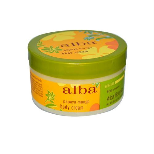 Alba Botanica Hawaiian Spa Body Cream Papaya Mango - 6.5 oz