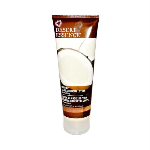 Desert Essence Hand and Body Lotion Coconut - 8 fl oz