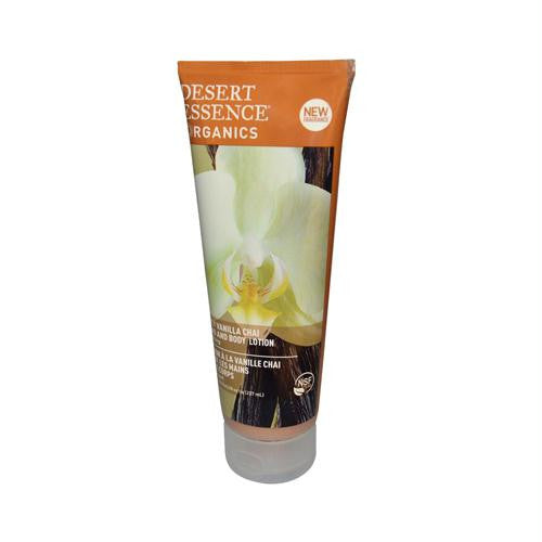 Desert Essence Hand and Body Lotion Organics Vanilla Chai - 8 fl oz