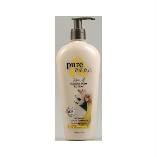 Pure and Basic Natural Hand and Body Lotion Wild Banana Vanilla - 12 fl oz