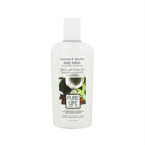 Pure Life Body Lotion Coconut and Vanilla - 14.9 fl oz