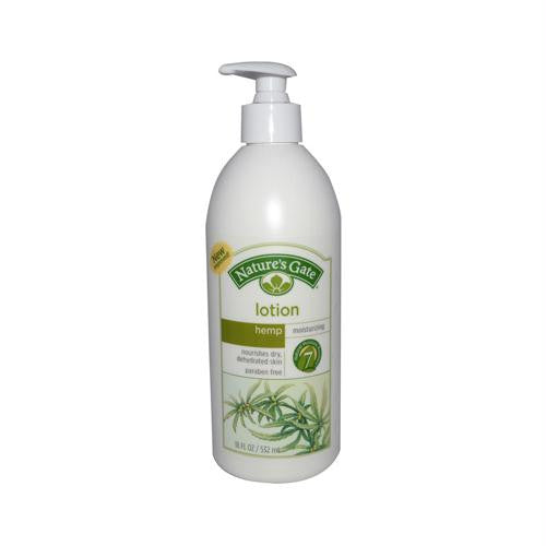 Natures Gate Hemp Moisturizing Lotion - 18 fl oz