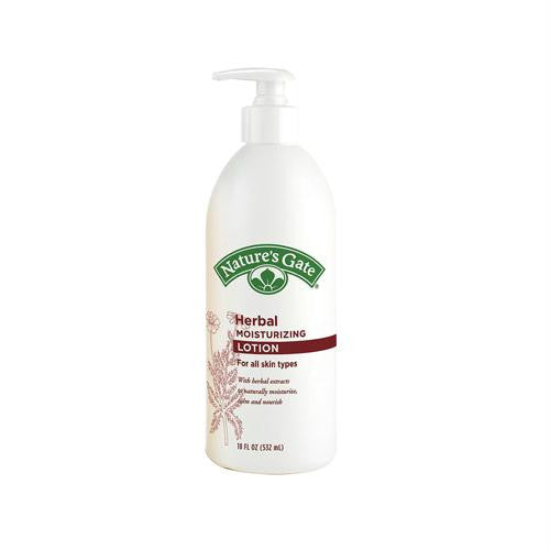 Natures Gate Herbal Moisturizing Lotion - 18 oz