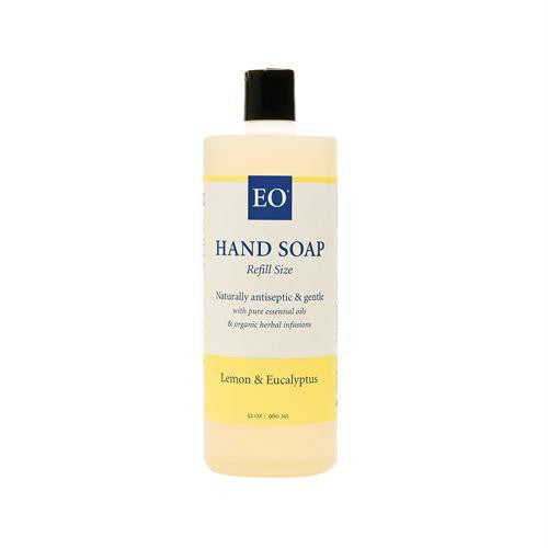 EO Products Liquid Hand Soap Lemon And Eucalyptus - 32 fl oz