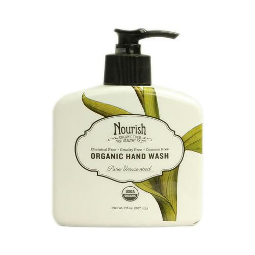 Nourish Organic Hand Wash Pure Unscented - 7 fl oz