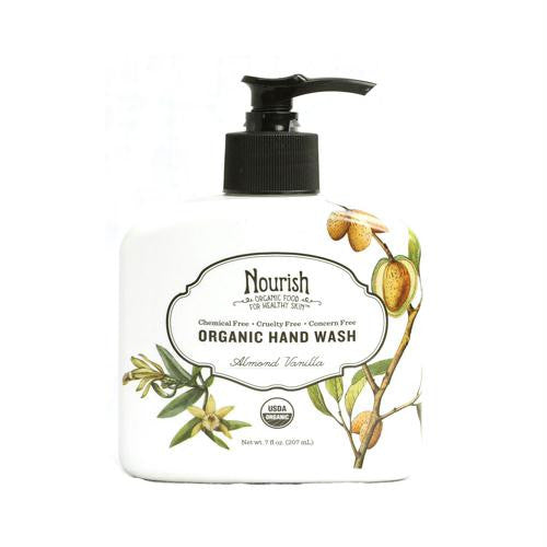 Nourish Organic Hand Wash - Almond Vanilla - 7 fl oz