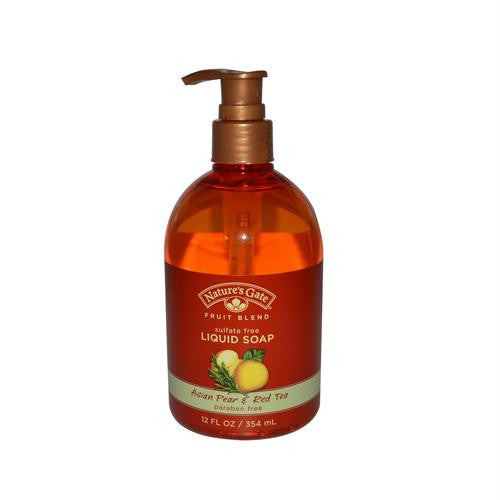 Natures Gate Organics Liquid Soap Asian Pear and Red Tea - 12 fl oz