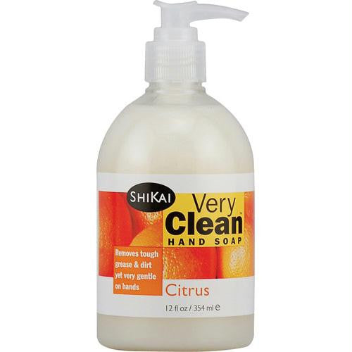 Shikai Products Hand Soap - Very Clean Citrus - 12 oz