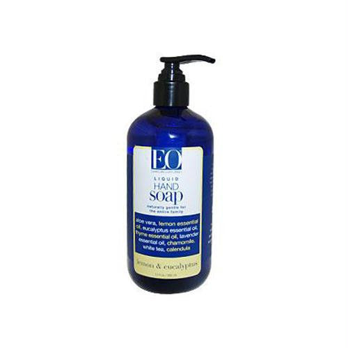 EO Products Liquid Hand Soap Lemon and Eucalyptus - 12 fl oz