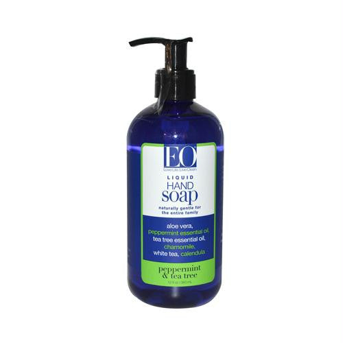 EO Products Liquid Hand Soap Peppermint and Tea Tree - 12 fl oz