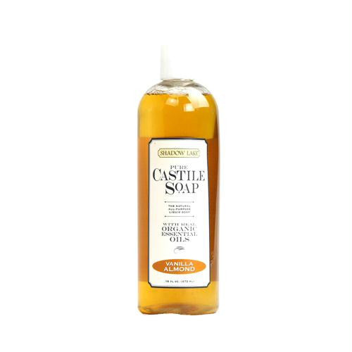 Shadow Lake Castile Soap - Vanilla Almond - 16 oz