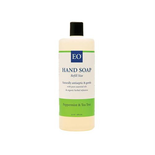 EO Products Liquid Hand Soap Peppermint and Tea Tree - 32 fl oz