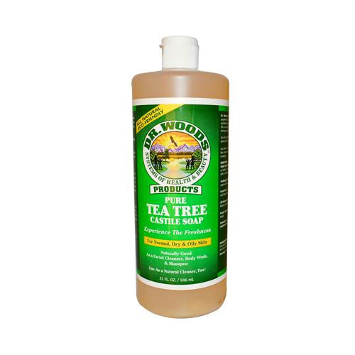 Dr. Woods Pure Castile Soap Tea Tree - 32 fl oz