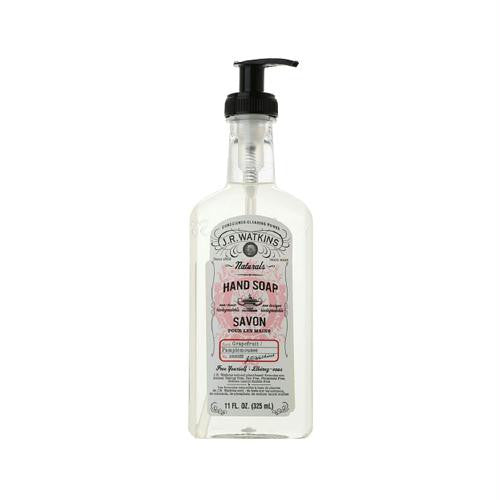 J.R. Watkins Liquid Hand Soap - Grapefruit - Case of 6 - 11 oz