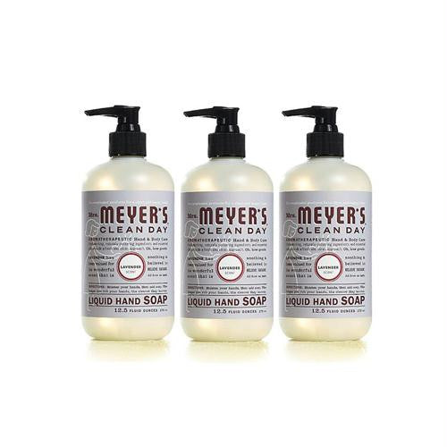 Mrs. Meyers Liquid Hand Soap - Lavender - Case of 6 - 12.5 oz