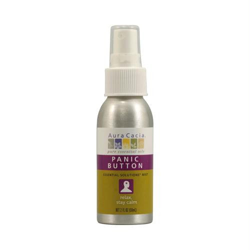 Aura Cacia Essential Solutions Mist Panic Button - 2 fl oz