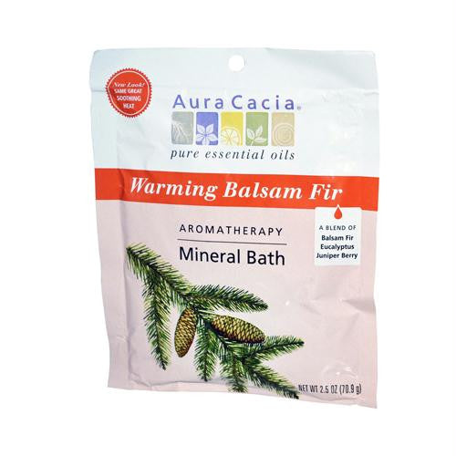 Aura Cacia Aromatherapy Mineral Bath Soothing Heat - 2.5 oz - Case of 6