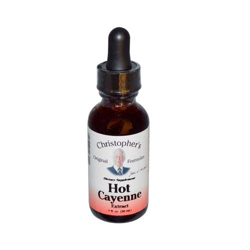 Christophers Hot Cayenne Extract - 1 fl oz