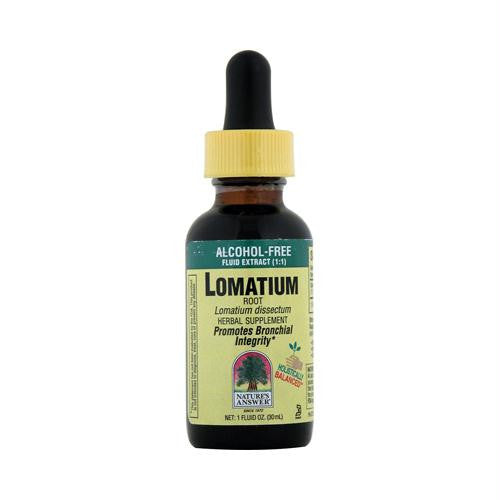 Natures Answer Lomatium Root Alcohol Free - 1 fl oz