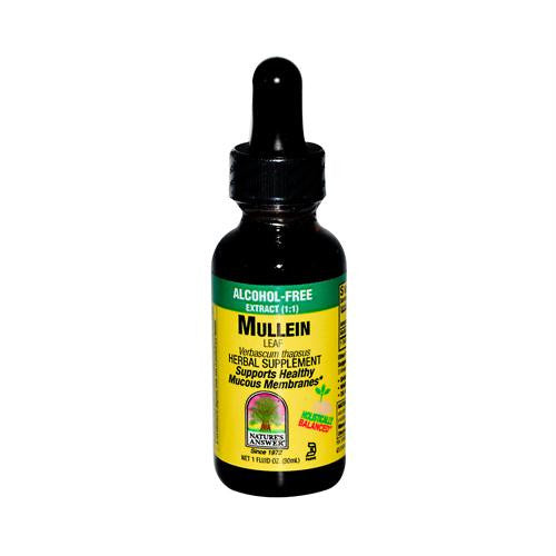 Natures Answer Mullein Leaf Alcohol Free - 1 fl oz