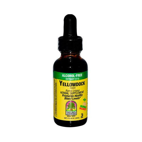 Natures Answer Yellowdock Root - 1 fl oz