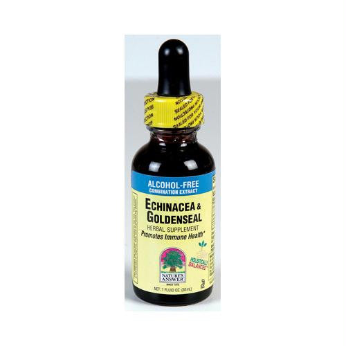 Natures Answer Echinacea-Goldenseal - Alcohol Free - 1 oz