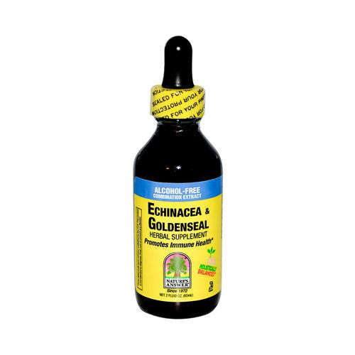 Natures Answer Echinacea and Goldenseal Alcohol Free - 2 fl oz