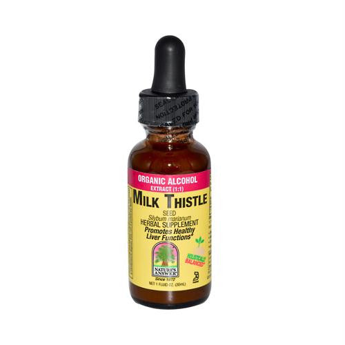 Natures Answer Milk Thistle Seed - 1 fl oz