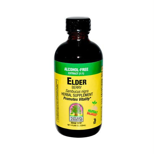 Natures Answer Elder Berry Alcohol Free - 4 fl oz