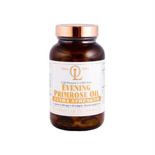 Olympian Labs Evening Primrose Oil - Extra Strength - 1300 mg - 60 Softgels