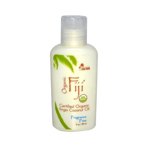 Organic Fiji Virgin Coconut Oil Fragrance Free - 3 oz