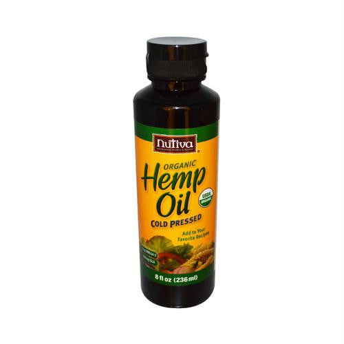 Nutiva Organic Hempseed Oil - 8 fl oz