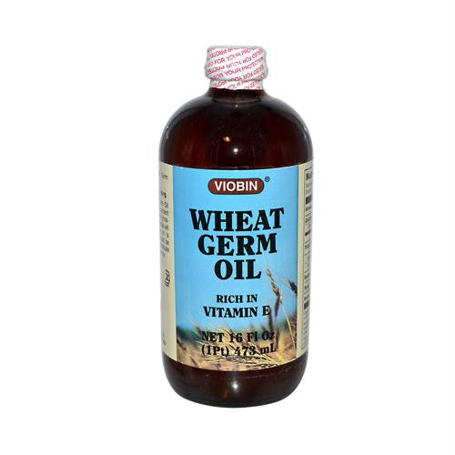 Viobin Wheat Germ Oil Liquid Rich in Vitamin E - 16 fl oz