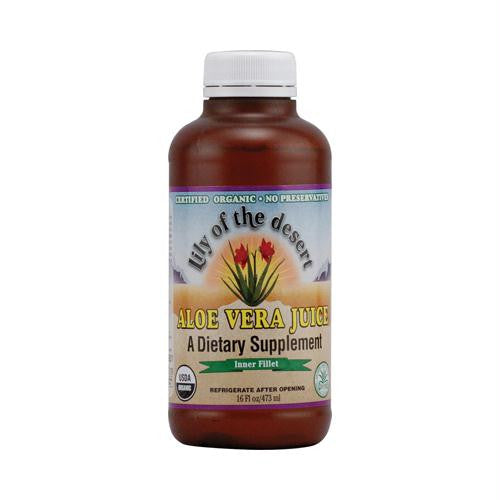 Lily of the Desert Organic Aloe Vera Juice Inner Fillet - 16 fl oz