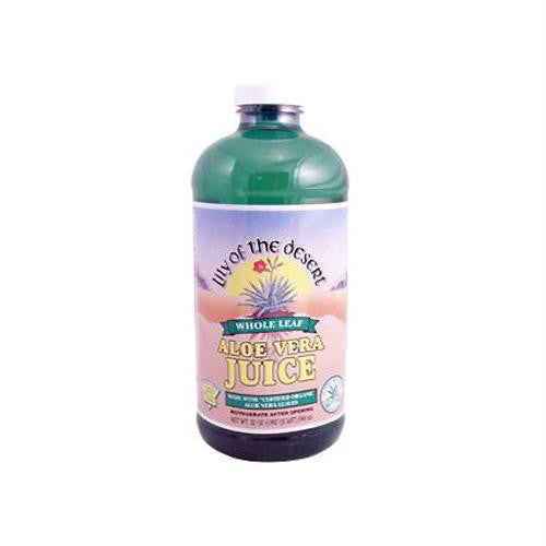 Lily of the Desert Aloe Vera Juice Whole Leaf - 32 fl oz - Case of 12