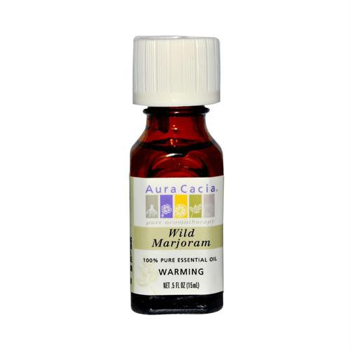 Aura Cacia Pure Essential Oil Wild Marjoram - 0.5 fl oz