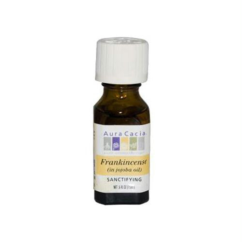 Aura Cacia Frankincense in Jojoba Oil - .5 oz