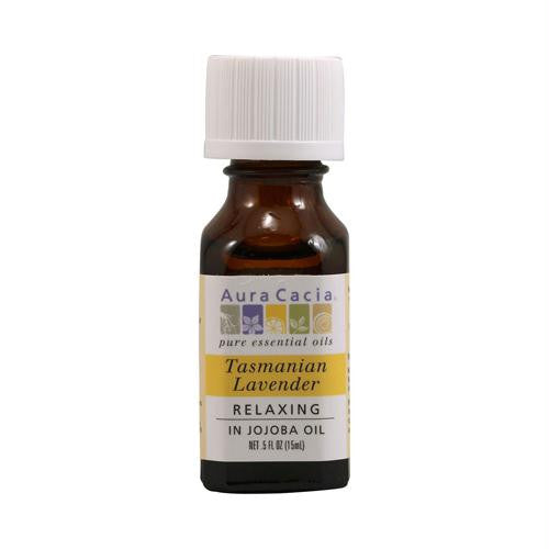 Aura Cacia Tasmanian Lavender in Jojoba Oil - 0.5 fl oz