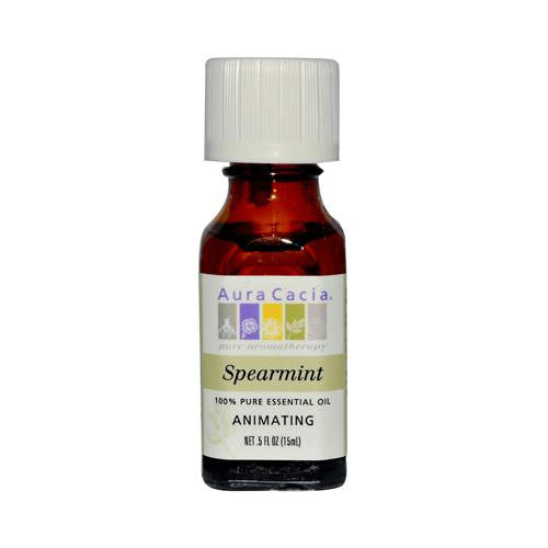 Aura Cacia Essential Oil Spearmint - 0.5 fl oz