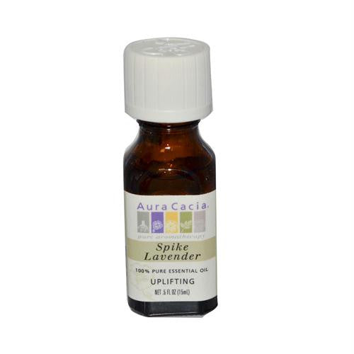 Aura Cacia Pure Essential Oil Spike Lavender - 0.5 fl oz