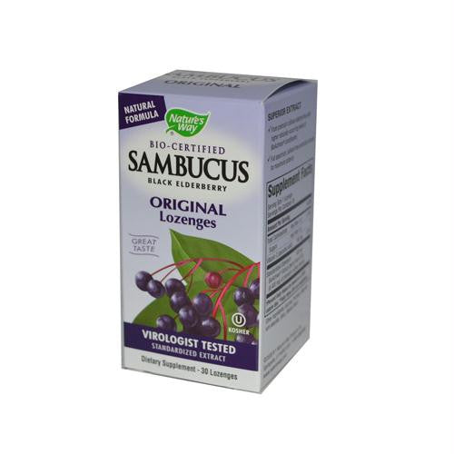 Natures Way Sambucus Original Lozenges - 30 Lozenges