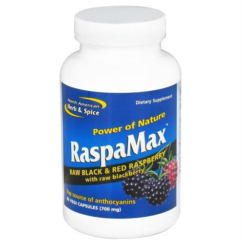 North American Herb and Spice RaspaMax - 60 Vegetarian Capsules