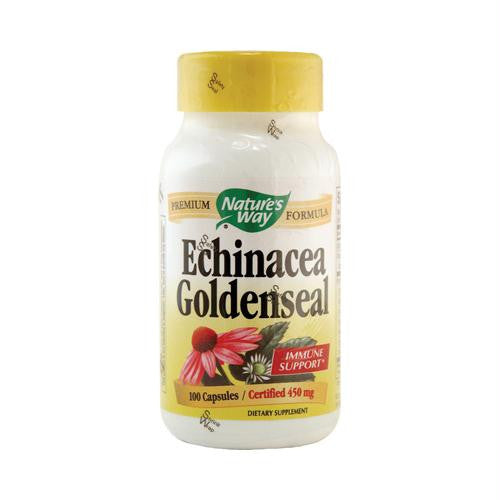 Natures Way Echinacea Goldenseal - 100 Capsules