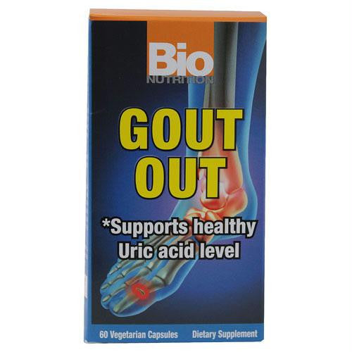 Bio Nutrition Gout Out - 60 Vegetarian Capsules