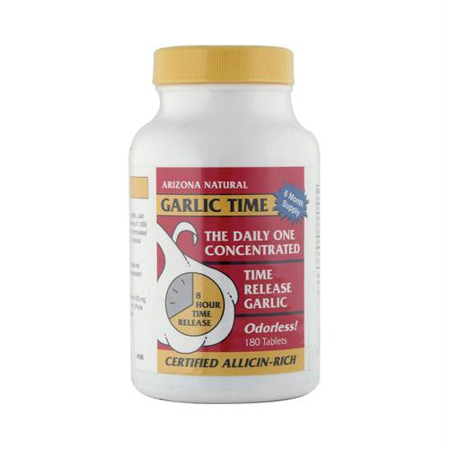 Arizona Natural Resource Garlic Time - 180 Tablets