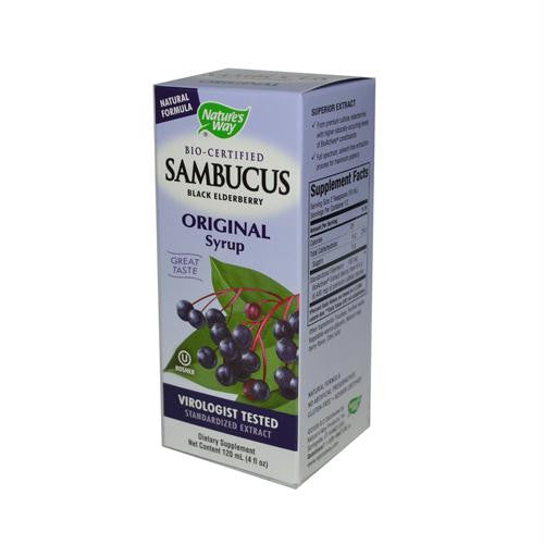 Natures Way Sambucus Original Syrup - 4 fl oz