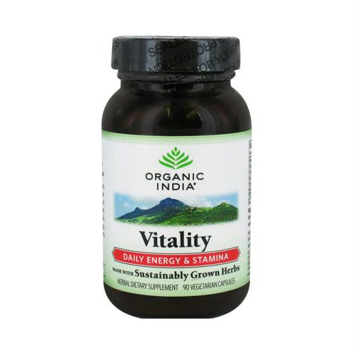 Organic India Vitality - 90 Vegetarian Capsules