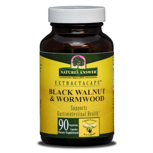 Natures Answer Black Walnut and Wormwood - 90 Liquid Capsules